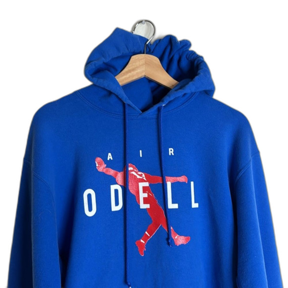 Jerzees air odell athletic pullover hoodie sweatshirt size large - Picture 2 of 11